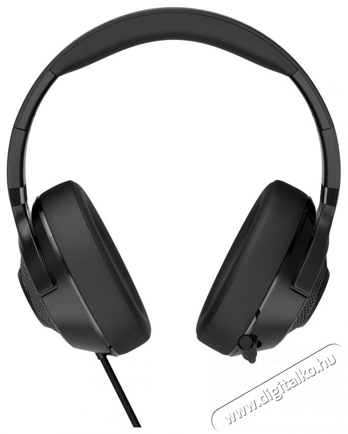 LORGAR Noah 101, fekete Audio-Video / Hifi / Multim&eacute;dia - F&uuml;l &eacute;s Fejhallgat&oacute;k - Fejhallgat&oacute; mikrofonnal / headset - 510114