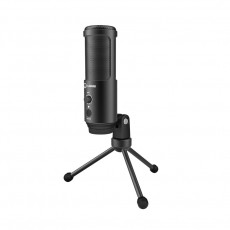 LORGAR Voicer 521 gamer mikrofon tripod &aacute;llv&aacute;nnyal, fekete Fot&oacute;-Vide&oacute; kieg&eacute;sz&iacute;tők - Mikrofon - Fot&oacute;-vide&oacute; mikrofon - 533584