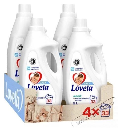 LOVELA Baby Hipoallerg&eacute;n &ouml;bl&iacute;tő 4x2 l (132 mos&aacute;s) H&aacute;ztart&aacute;s / Otthon / K&uuml;lt&eacute;r - Tiszt&iacute;t&oacute; / mos&oacute; - Tiszt&iacute;t&oacute;szer - 537917