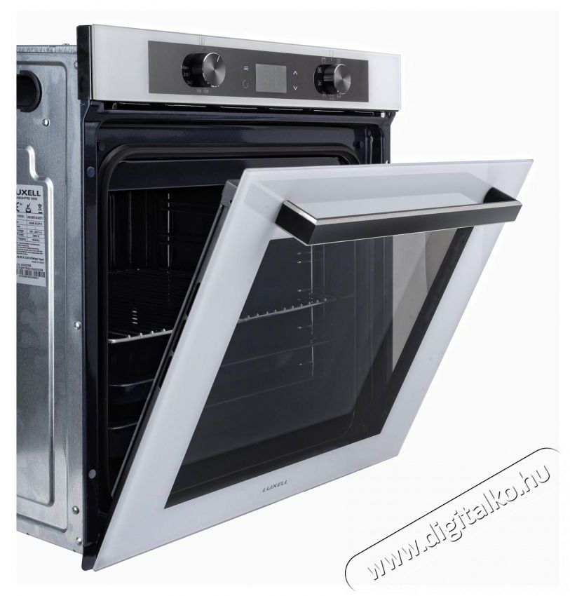 Luxell A68-SGF3 DDT feh&eacute;r, be&eacute;p&iacute;thető, s&uuml;tőt&eacute;r: 77L, l&eacute;gkever&eacute;s, s&uuml;tő Konyhai term&eacute;kek - S&uuml;tő-főzőlap, tűzhely (be&eacute;p&iacute;thető) - S&uuml;tő (be&eacute;p&iacute;thető) - 513420