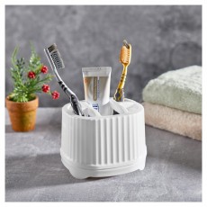 Luxplastic IRIS L-00848 Fogkefetart&oacute;, feh&eacute;r, sz&uuml;rke vagy b&eacute;zs sz&iacute;nű Sz&eacute;ps&eacute;g&aacute;pol&aacute;s / Eg&eacute;szs&eacute;g - Sz&aacute;j / fog &aacute;pol&aacute;s - Kieg&eacute;sz&iacute;tő - 501805
