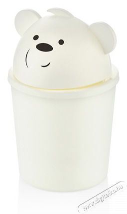 Luxplastic IRIS L-00586 Hippo szemetes 1.5 literes, elef&aacute;ntcsont vagy barna sz&iacute;nű H&aacute;ztart&aacute;s / Otthon / K&uuml;lt&eacute;r - Lak&aacute;sfelszerel&eacute;s - Szemetes - 502385