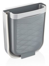 Luxplastic IRIS L-00869-2 &ouml;sszecsukhat&oacute;, ajt&oacute;ra akaszthat&oacute; szemetes 6 liter, sz&uuml;rke H&aacute;ztart&aacute;s / Otthon / K&uuml;lt&eacute;r - Lak&aacute;sfelszerel&eacute;s - Szemetes - 502384