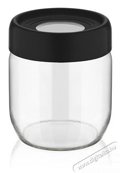 Luxplastic IRIS C-00114 Ring &uuml;veg t&aacute;rol&oacute; 425ml, fekete, elf&aacute;ntcsont vagy sz&uuml;rke sz&iacute;nű H&aacute;ztart&aacute;s / Otthon / K&uuml;lt&eacute;r - Lak&aacute;sfelszerel&eacute;s - T&aacute;rol&oacute; - 507226