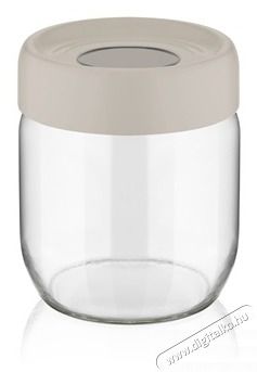 Luxplastic IRIS C-00114 Ring &uuml;veg t&aacute;rol&oacute; 425ml, fekete, elf&aacute;ntcsont vagy sz&uuml;rke sz&iacute;nű H&aacute;ztart&aacute;s / Otthon / K&uuml;lt&eacute;r - Lak&aacute;sfelszerel&eacute;s - T&aacute;rol&oacute; - 507226