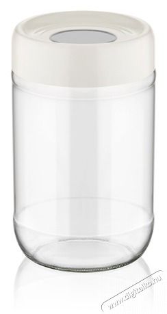 Luxplastic IRIS C-00115 Ring &uuml;veg t&aacute;rol&oacute; 660ml, fekete, elf&aacute;ntcsont vagy sz&uuml;rke sz&iacute;nű H&aacute;ztart&aacute;s / Otthon / K&uuml;lt&eacute;r - Lak&aacute;sfelszerel&eacute;s - T&aacute;rol&oacute; - 507227