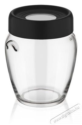 Luxplastic IRIS C-00138 Ring &uuml;veg t&aacute;rol&oacute; 580ml, fekete, elf&aacute;ntcsont vagy sz&uuml;rke sz&iacute;nű H&aacute;ztart&aacute;s / Otthon / K&uuml;lt&eacute;r - Lak&aacute;sfelszerel&eacute;s - T&aacute;rol&oacute; - 507229