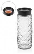 Luxplastic IRIS C-00396 Visible Crystal &uuml;veg t&aacute;rol&oacute; 1.600ml, fekete vagy elf&aacute;ntcsont sz&iacute;nű H&aacute;ztart&aacute;s / Otthon / K&uuml;lt&eacute;r - Lak&aacute;sfelszerel&eacute;s - T&aacute;rol&oacute; - 507223