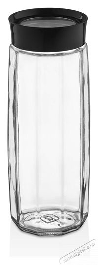 Luxplastic IRIS C-00397 Visible Polygon &uuml;veg t&aacute;rol&oacute; 1.600ml, fekete vagy elf&aacute;ntcsont sz&iacute;nű H&aacute;ztart&aacute;s / Otthon / K&uuml;lt&eacute;r - Lak&aacute;sfelszerel&eacute;s - T&aacute;rol&oacute; - 507224