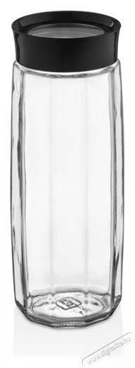 Luxplastic IRIS C-00397 Visible Polygon &uuml;veg t&aacute;rol&oacute; 1.600ml, fekete vagy elf&aacute;ntcsont sz&iacute;nű H&aacute;ztart&aacute;s / Otthon / K&uuml;lt&eacute;r - Lak&aacute;sfelszerel&eacute;s - T&aacute;rol&oacute; - 507224