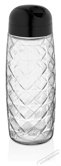 Luxplastic IRIS C-00441 Round Crystal &uuml;veg t&aacute;rol&oacute; 1.600ml, fekete vagy elf&aacute;ntcsont sz&iacute;nű H&aacute;ztart&aacute;s / Otthon / K&uuml;lt&eacute;r - Lak&aacute;sfelszerel&eacute;s - T&aacute;rol&oacute; - 507221