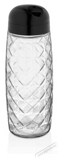 Luxplastic IRIS C-00441 Round Crystal &uuml;veg t&aacute;rol&oacute; 1.600ml, fekete vagy elf&aacute;ntcsont sz&iacute;nű H&aacute;ztart&aacute;s / Otthon / K&uuml;lt&eacute;r - Lak&aacute;sfelszerel&eacute;s - T&aacute;rol&oacute; - 507221