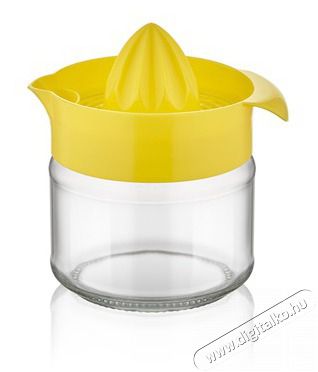 Luxplastic IRIS C-00135 Fresia citromfacsar&oacute; &uuml;veg t&aacute;rol&oacute;val 300ml, narancs vagy citroms&aacute;rga sz&iacute;nű H&aacute;ztart&aacute;s / Otthon / K&uuml;lt&eacute;r - Lak&aacute;sfelszerel&eacute;s - T&aacute;rol&oacute; - 508432