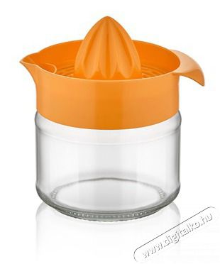 Luxplastic IRIS C-00135 Fresia citromfacsar&oacute; &uuml;veg t&aacute;rol&oacute;val 300ml, narancs vagy citroms&aacute;rga sz&iacute;nű H&aacute;ztart&aacute;s / Otthon / K&uuml;lt&eacute;r - Lak&aacute;sfelszerel&eacute;s - T&aacute;rol&oacute; - 508432