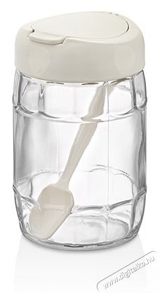 Luxplastic IRIS C-00171 Prizma &uuml;veg t&aacute;rol&oacute; kan&aacute;llal 380ml, antracit, z&ouml;ld vagy piros sz&iacute;nű H&aacute;ztart&aacute;s / Otthon / K&uuml;lt&eacute;r - Lak&aacute;sfelszerel&eacute;s - T&aacute;rol&oacute; - 508326