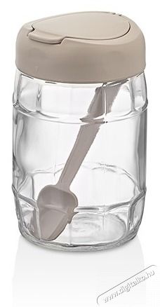 Luxplastic IRIS C-00171 Prizma &uuml;veg t&aacute;rol&oacute; kan&aacute;llal 380ml, antracit, z&ouml;ld vagy piros sz&iacute;nű H&aacute;ztart&aacute;s / Otthon / K&uuml;lt&eacute;r - Lak&aacute;sfelszerel&eacute;s - T&aacute;rol&oacute; - 508326