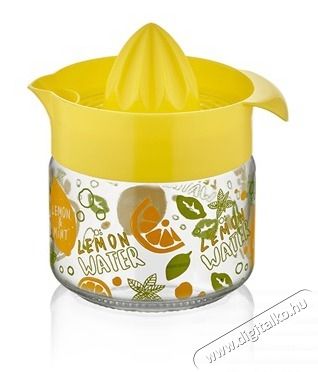 Luxplastic IRIS C-00203 Fresia mint&aacute;s citromfacsar&oacute; &uuml;veg t&aacute;rol&oacute;val 300ml, narancs vagy citroms&aacute;rga sz&iacute;nű H&aacute;ztart&aacute;s / Otthon / K&uuml;lt&eacute;r - Lak&aacute;sfelszerel&eacute;s - T&aacute;rol&oacute; - 508434