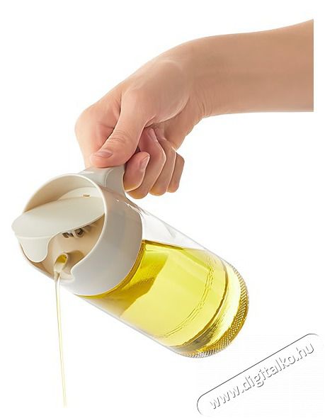 Luxplastic IRIS C-00413 Olaj &eacute;s ecet &uuml;veg ki&ouml;ntő 500ml , sz&uuml;rke vagy fekete sz&iacute;nű Konyhai term&eacute;kek - Konyhai eszk&ouml;z - Egy&eacute;b konyhai eszk&ouml;z - 513433