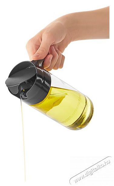Luxplastic IRIS C-00413 Olaj &eacute;s ecet &uuml;veg ki&ouml;ntő 500ml , sz&uuml;rke vagy fekete sz&iacute;nű Konyhai term&eacute;kek - Konyhai eszk&ouml;z - Egy&eacute;b konyhai eszk&ouml;z - 513433