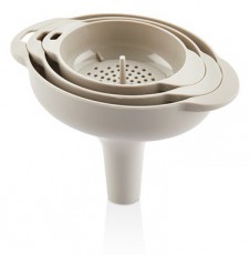 Luxplastic IRIS L-00874 T&ouml;lcs&eacute;r szett 3 darabos, b&eacute;zs, piros vagy fekete sz&iacute;nű Konyhai term&eacute;kek - Egy&eacute;b / Konyhai kieg&eacute;sz&iacute;tő - 513853