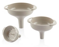 Luxplastic IRIS L-00874 T&ouml;lcs&eacute;r szett 3 darabos, b&eacute;zs, piros vagy fekete sz&iacute;nű Konyhai term&eacute;kek - Egy&eacute;b / Konyhai kieg&eacute;sz&iacute;tő - 513853