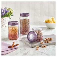 Luxplastic IRIS C-00428 Rainbow lila &uuml;veg t&aacute;rol&oacute; 1.000ml Konyhai term&eacute;kek - Ed&eacute;ny - &Eacute;telt&aacute;rol&oacute; - 514666