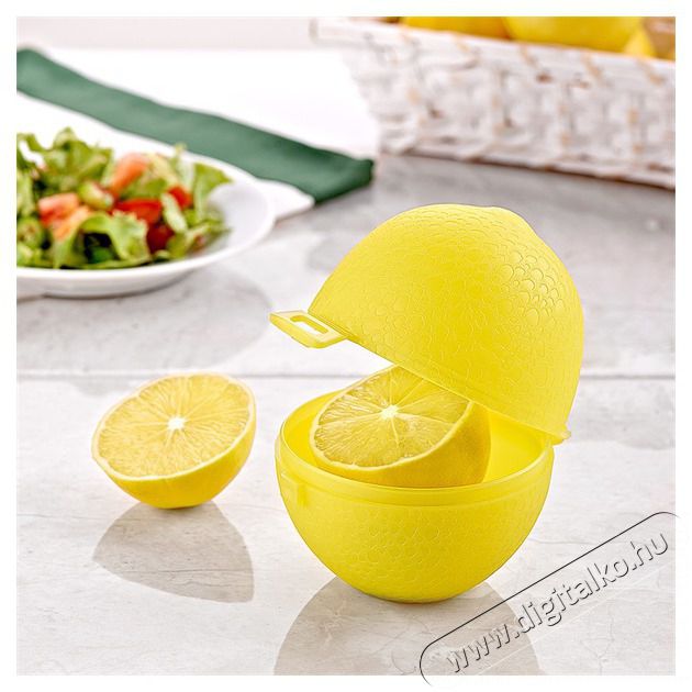 Luxplastic IRIS L-00395 citrom t&aacute;rol&oacute;doboz H&aacute;ztart&aacute;s / Otthon / K&uuml;lt&eacute;r - Lak&aacute;sfelszerel&eacute;s - T&aacute;rol&oacute; - 514698