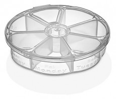 Luxplastic IRIS L-00434 Gy&oacute;gyszeradagol&oacute; doboz heti kioszt&aacute;ssal H&aacute;ztart&aacute;s / Otthon / K&uuml;lt&eacute;r - Lak&aacute;sfelszerel&eacute;s - T&aacute;rol&oacute; - 514674