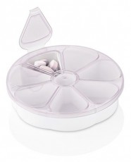 Luxplastic IRIS L-00434 Gy&oacute;gyszeradagol&oacute; doboz heti kioszt&aacute;ssal H&aacute;ztart&aacute;s / Otthon / K&uuml;lt&eacute;r - Lak&aacute;sfelszerel&eacute;s - T&aacute;rol&oacute; - 514674