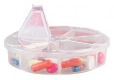 Luxplastic IRIS L-00434 Gy&oacute;gyszeradagol&oacute; doboz heti kioszt&aacute;ssal H&aacute;ztart&aacute;s / Otthon / K&uuml;lt&eacute;r - Lak&aacute;sfelszerel&eacute;s - T&aacute;rol&oacute; - 514674