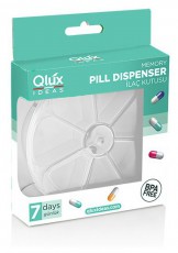 Luxplastic IRIS L-00434 Gy&oacute;gyszeradagol&oacute; doboz heti kioszt&aacute;ssal H&aacute;ztart&aacute;s / Otthon / K&uuml;lt&eacute;r - Lak&aacute;sfelszerel&eacute;s - T&aacute;rol&oacute; - 514674