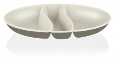Luxplastic IRIS L-00517 dupla sz&iacute;nű snack t&aacute;l, z&ouml;ld, sz&uuml;rke, beige H&aacute;ztart&aacute;s / Otthon / K&uuml;lt&eacute;r - Lak&aacute;sfelszerel&eacute;s - T&aacute;rol&oacute; - 514693