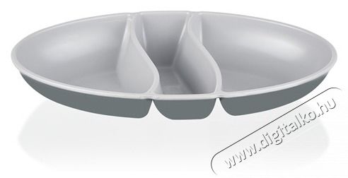 Luxplastic IRIS L-00517 dupla sz&iacute;nű snack t&aacute;l, z&ouml;ld, sz&uuml;rke, beige H&aacute;ztart&aacute;s / Otthon / K&uuml;lt&eacute;r - Lak&aacute;sfelszerel&eacute;s - T&aacute;rol&oacute; - 514693