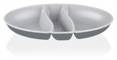 Luxplastic IRIS L-00517 dupla sz&iacute;nű snack t&aacute;l, z&ouml;ld, sz&uuml;rke, beige H&aacute;ztart&aacute;s / Otthon / K&uuml;lt&eacute;r - Lak&aacute;sfelszerel&eacute;s - T&aacute;rol&oacute; - 514693