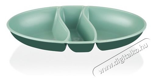 Luxplastic IRIS L-00517 dupla sz&iacute;nű snack t&aacute;l, z&ouml;ld, sz&uuml;rke, beige H&aacute;ztart&aacute;s / Otthon / K&uuml;lt&eacute;r - Lak&aacute;sfelszerel&eacute;s - T&aacute;rol&oacute; - 514693