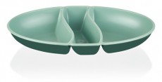 Luxplastic IRIS L-00517 dupla sz&iacute;nű snack t&aacute;l, z&ouml;ld, sz&uuml;rke, beige H&aacute;ztart&aacute;s / Otthon / K&uuml;lt&eacute;r - Lak&aacute;sfelszerel&eacute;s - T&aacute;rol&oacute; - 514693