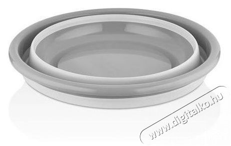 Luxplastic IRIS L-00868-2 &ouml;sszecsukhat&oacute; k&aacute;d 5 liter, sz&uuml;rke H&aacute;ztart&aacute;s / Otthon / K&uuml;lt&eacute;r - Lak&aacute;sfelszerel&eacute;s - T&aacute;rol&oacute; - 514690