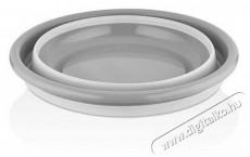 Luxplastic IRIS L-00868-2 &ouml;sszecsukhat&oacute; k&aacute;d 5 liter, sz&uuml;rke H&aacute;ztart&aacute;s / Otthon / K&uuml;lt&eacute;r - Lak&aacute;sfelszerel&eacute;s - T&aacute;rol&oacute; - 514690