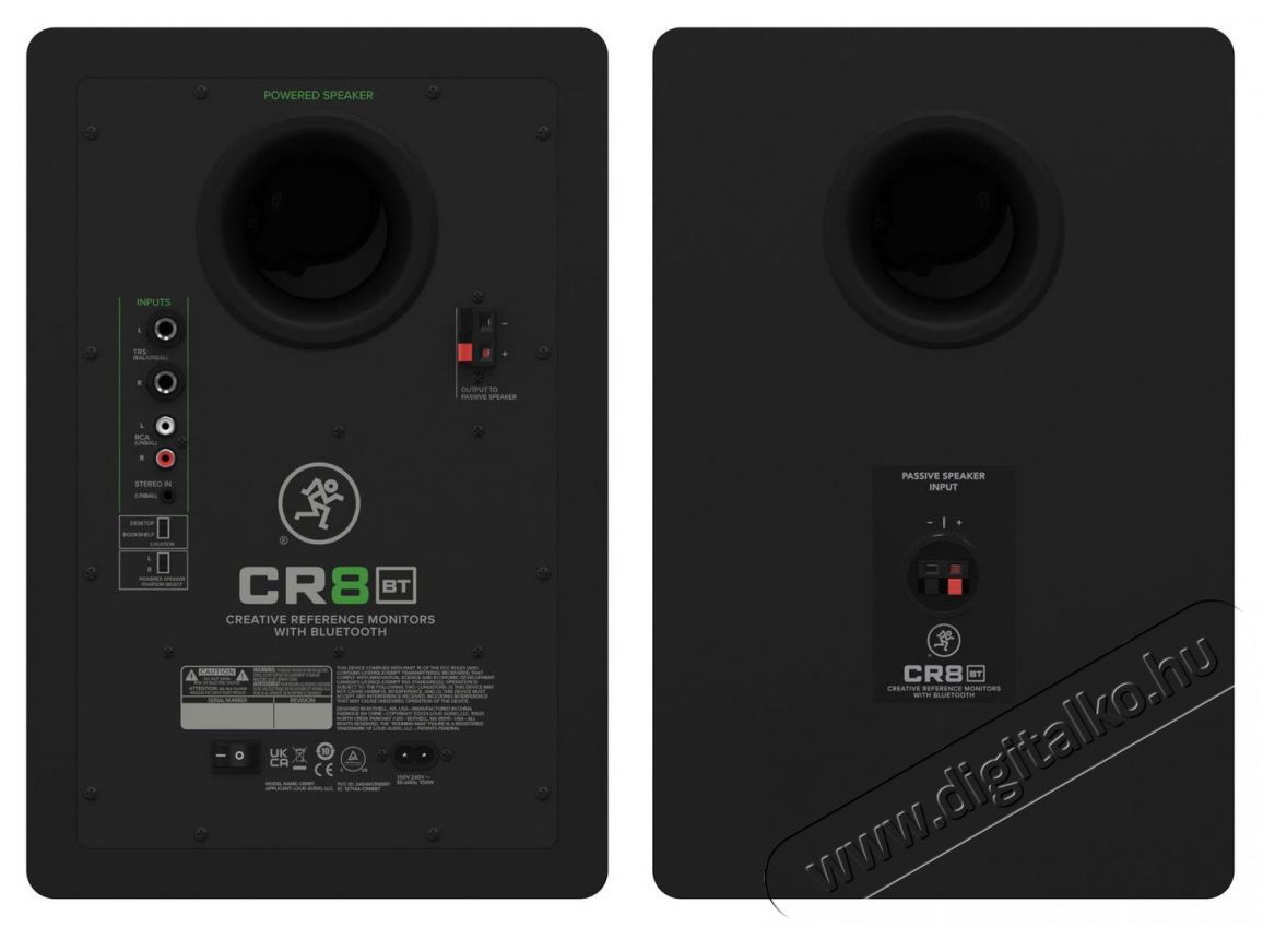 MACKIE CR8BT Audio-Video / Hifi / Multim&eacute;dia - Hangfal - Hangfalszett - Studio / zenekari hangfal - 522460