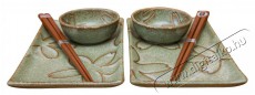 Made In Japan Sushi set vir&aacute;g mot&iacute;vummal vil&aacute;gosz&ouml;ld 6 db Konyhai term&eacute;kek - Ed&eacute;ny - Ed&eacute;ny k&eacute;szlet - 522474