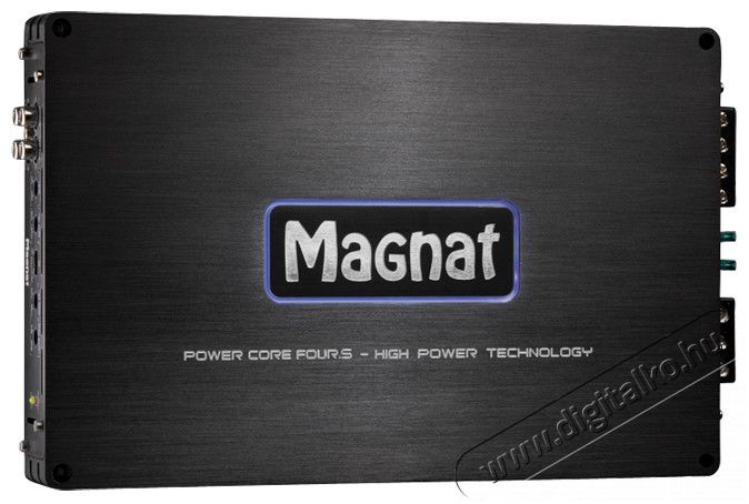 Magnat Power Core Four S Lapos kivitelű n&eacute;gycsatorn&aacute;s digit&aacute;lis erős&iacute;tő Aut&oacute;hifi / Aut&oacute; felszerel&eacute;s - Aut&oacute;hifi erős&iacute;tő - 279428