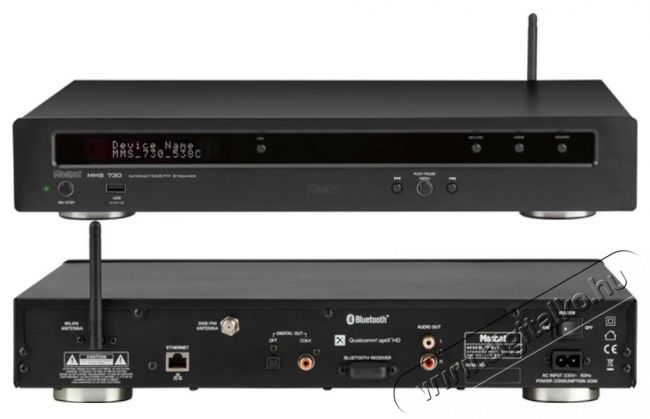 Magnat MMS 730 h&aacute;l&oacute;zati zenelej&aacute;tsz&oacute; - fekete Audio-Video / Hifi / Multim&eacute;dia - CD / DVD / Blu-Ray / Multim&eacute;dia k&eacute;sz&uuml;l&eacute;k - Kieg&eacute;sz&iacute;tő - 371081
