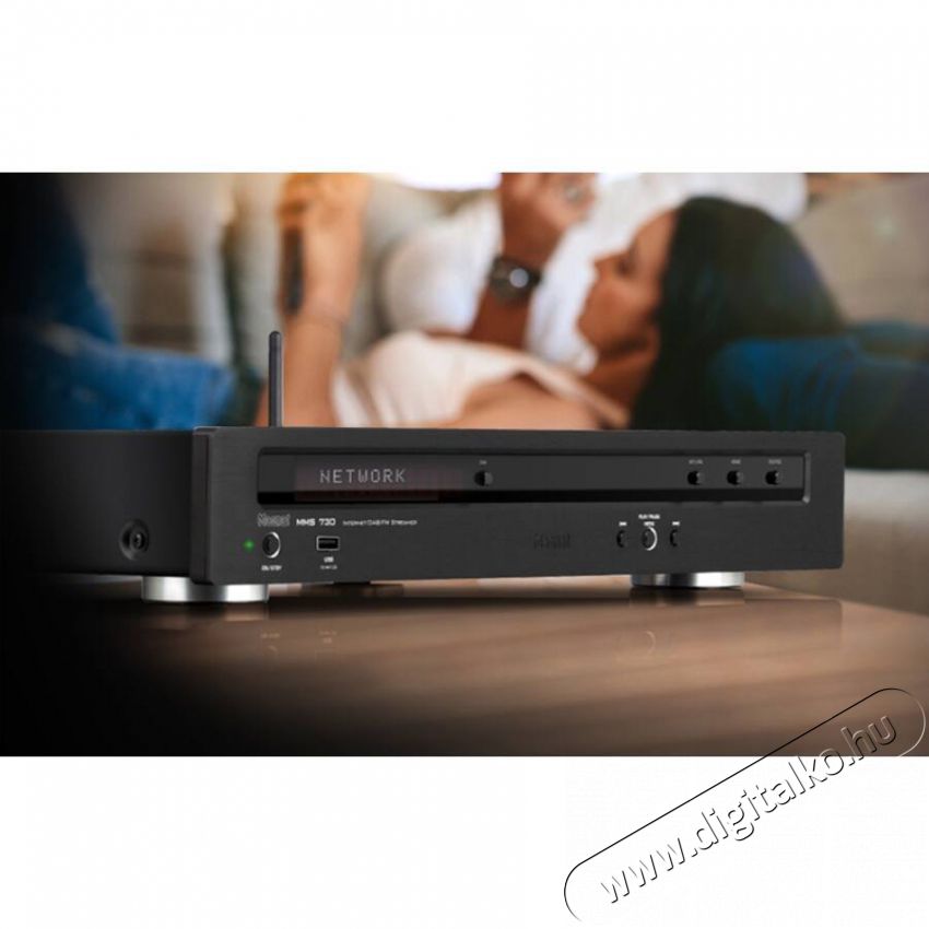 Magnat MMS 730 h&aacute;l&oacute;zati zenelej&aacute;tsz&oacute; - fekete Audio-Video / Hifi / Multim&eacute;dia - CD / DVD / Blu-Ray / Multim&eacute;dia k&eacute;sz&uuml;l&eacute;k - Kieg&eacute;sz&iacute;tő - 371081