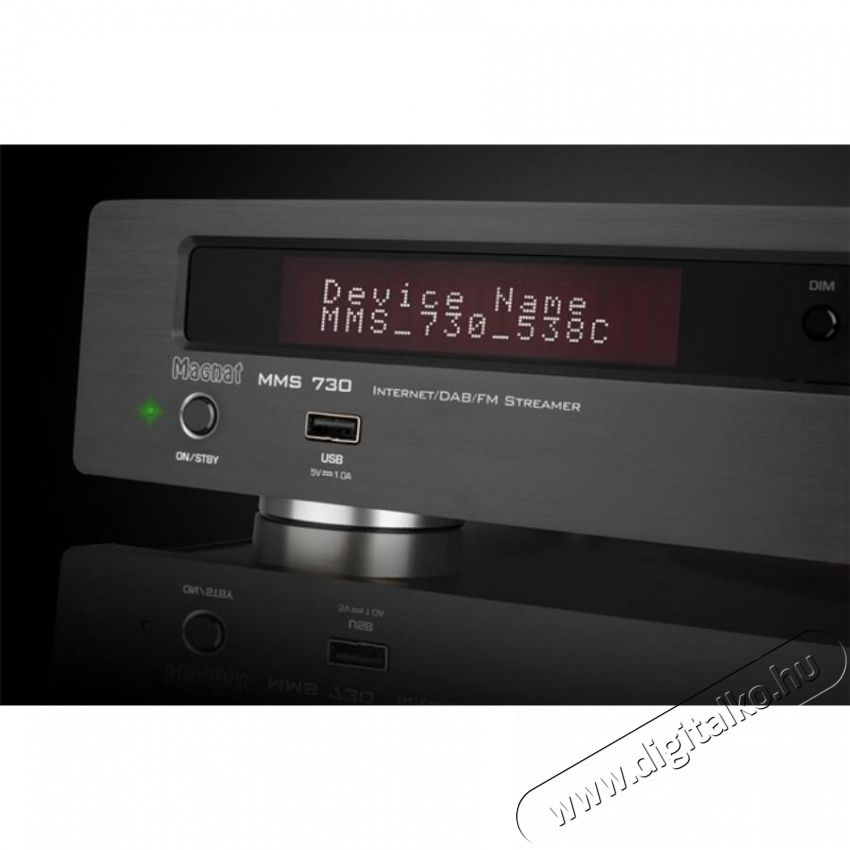 Magnat MMS 730 h&aacute;l&oacute;zati zenelej&aacute;tsz&oacute; - fekete Audio-Video / Hifi / Multim&eacute;dia - CD / DVD / Blu-Ray / Multim&eacute;dia k&eacute;sz&uuml;l&eacute;k - Kieg&eacute;sz&iacute;tő - 371081
