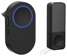 Maketop  YF-100 kinetic doorbell, fekete H&aacute;ztart&aacute;s / Otthon / K&uuml;lt&eacute;r - Lak&aacute;sfelszerel&eacute;s - Csengő - 519534