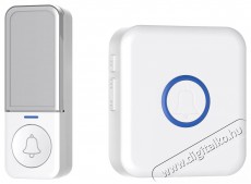 Maketop  YF-102 kinetic doorbell, feh&eacute;r H&aacute;ztart&aacute;s / Otthon / K&uuml;lt&eacute;r - Lak&aacute;sfelszerel&eacute;s - Csengő - 519535