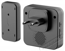 Maketop  Z-502 wireless doorbell AC, fekete H&aacute;ztart&aacute;s / Otthon / K&uuml;lt&eacute;r - Lak&aacute;sfelszerel&eacute;s - Csengő - 519538
