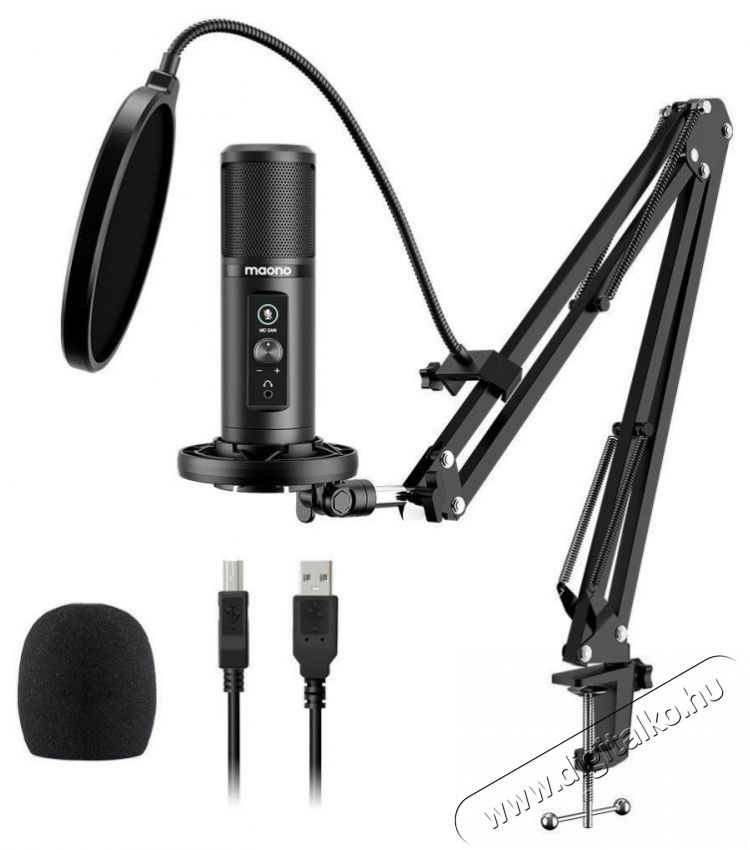 MAONO AU-PM422 Fot&oacute;-Vide&oacute; kieg&eacute;sz&iacute;tők - Mikrofon - Mikrofon r&aacute;di&oacute;knak - 525280