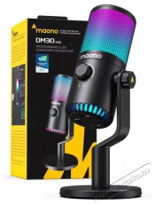 MAONO DM30 RGB Black Fot&oacute;-Vide&oacute; kieg&eacute;sz&iacute;tők - Mikrofon - Mikrofon r&aacute;di&oacute;knak - 525289