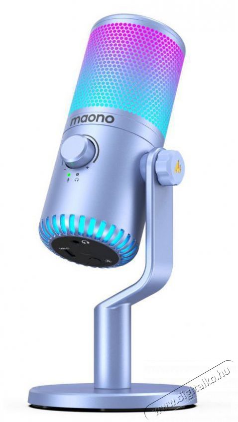 MAONO DM30 RGB Purple Fot&oacute;-Vide&oacute; kieg&eacute;sz&iacute;tők - Mikrofon - Mikrofon r&aacute;di&oacute;knak - 525291